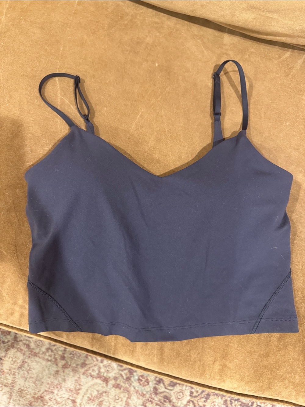 Lululemon Align Cropped Cami Tank (Dark Navy)